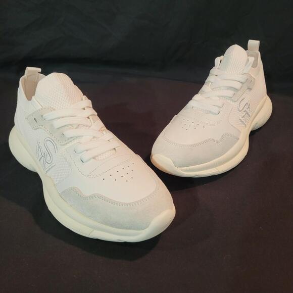 NIB Stuart Weitzman 505 Mesh Laceup Sneaker Womens Size 8 - Picture 2 of 11